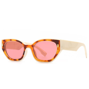 Lunettes de soleil de luxe pour femmes, modèle rétro, coloré, avec logo personnalisé, nuances à œil de chat, vente en gros, <span class=keywords><strong>2022</strong></span>, nouveau - Product Image 3