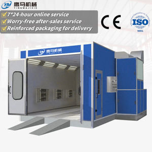 <span class=keywords><strong>Cabine</strong></span> de <span class=keywords><strong>peinture</strong></span> automobile à aspiration descendante entièrement éclairée par LED, taille intérieure personnalisable 8,5m x 4,2m x 2,8m - Product Image 2