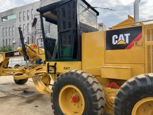 Niveleuse d'occasion CAT 140K, faible nombre d'heures de fonctionnement, cabine climatisée, système hydraulique stable, supporte l'expédition mondiale - Product Image 4