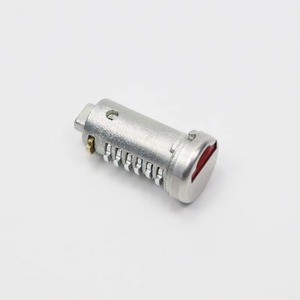 Serrure de porte en alliage de zinc, cylindre de serrure pour armoire, serrure à clé - Product Image 1