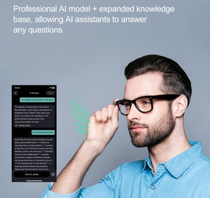 GW100 Ai <span class=keywords><strong>Audio</strong></span> Call Fashion Smart Glasses Ai Translation Ai Conversation Voice Assistant Ai Photo Lunettes - Product Image 2