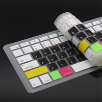 Funda protectora personalizada para teclado a prueba de polvo para ordenador portátil