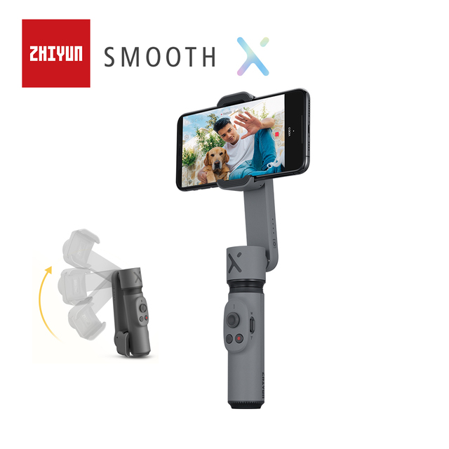 Smooth X Gimbal Handheld Pocket Stabilizer Sefie Stick for Smartphone IPhone11Pro/Max for Android Samsung S10 VS Vimble 2