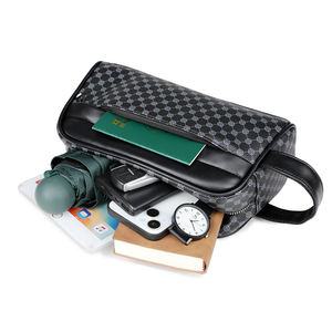 2025 nuova borsa <span class=keywords><strong>Messenger</strong></span> di moda semplice da uomo Trendy Cross-Border Cross-Border Design geometrico impermeabile resistente all'usura vendita calda - Product Image 6