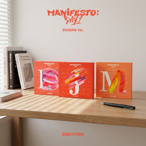 อัลบั้ม ENHYPEN MANIFESTO DAY 1 รุ่น ENGENE ฉบับทางการ เอ็นปีพี โกรล่า ซีดี อัลบั้มเกาหลี - Product Image 2