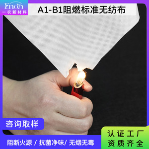 Tela No Tejida de Alta Calidad A1 con Aislamiento Térmico, 60g 80g 110g, para Fundas de Asientos de Muebles, Material PP Ignífugo - Product Image 5
