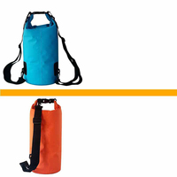 Tas kering PVC terlaris untuk penyimpanan olahraga luar ruangan tahan air untuk berenang memancing Drifting & mendaki di Laut & Pegunungan