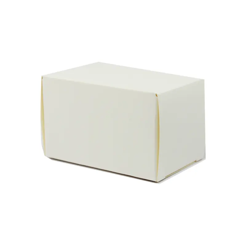 फैक्टरी आपूर्ति थोक उच्च गुणवत्ता सस्ते सफेद सरल छोटे पैकेजिंग कागज बॉक्स