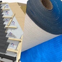 Membrane synthétique non tissée respirante avec couches de PP pour toiture perméable à la vapeur