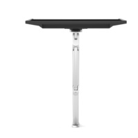 Support mural DSUPPORT V6+1 en alliage d'aluminium avec bras à ressort mécanique, support de moniteur à mouvement complet pour écrans LCD/LED jusqu'à 27 pouces, inclinaison de 45°, charge maximale de 9 kg
