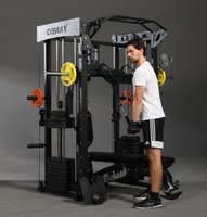 Nueva Máquina Multifunción de Potencia con Cable para Ejercicios de Cross-Training, Rack de Sentadillas de Acero, Banco de Press, Rack de Gantry, Entrenador de Gimnasio, Máquina Smith