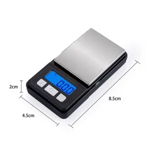 Sieraden Balans Pocket Schaal 100G 0.01 Batterij Power Balance Gouden Schaal 500G Maximale Gewicht Diamant Sieraden Schaal