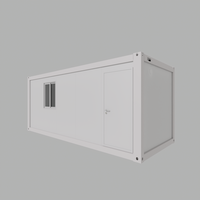 Vente Directe Conteneur en Acier 20ft 40ft Maison Préfabriquée Extensible Cuisine Salon Maison Mobile de Luxe Entrepôt