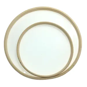 10 inch tre Hoops DIY vòng tròn Dreamcatcher vòng vòng gió Chime, tấm thảm Chất liệu phụ kiện, hàng thủ công dự án - Product Image 1