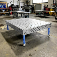 Nouvelle table de soudage en fonte d'acier 3D D28/D16 avec accessoires pour stations de soudage