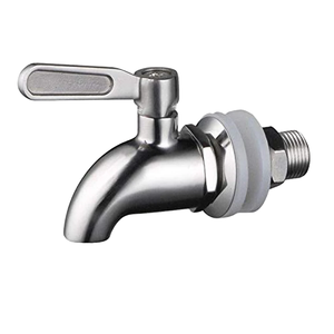 Duy Nhất Xử Lý Thép Không Gỉ Bibcock Vòi <span class=keywords><strong>Tap</strong></span> Cho Thùng Rượu Thùng Bia Máy Chủ 16Mm Gốm Van Lõi Đồng hồ đo Vòi Nước - Product Image 6