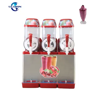 Yüksek kapasiteli 12 * 3L birden fazla tank Slush makinesi dondurma sıyırma makinesi Smoothie makinesi