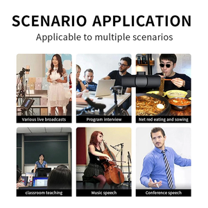 Di Động Không Dây Lavalier Ve Áo Microphone <span class=keywords><strong>Mini</strong></span> Clip-On Mic Cho <span class=keywords><strong>Iphone</strong></span> Android Điện Thoại Máy Ảnh Youtube Tik Tik Podcast Ghi Âm - Product Image 6