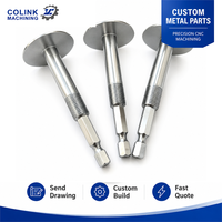 Pièces usinées CNC, fixations filetées, service sur mesure pour équipement industriel, service d'usinage CNC de précision