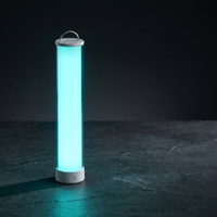 Lámpara de Mesa Inalámbrica RGBIC, Luz Ambiental Inalámbrica con Control Remoto por Aplicación, Sincronización Musical y Batería de 3600 mAh para Compradores Minoristas