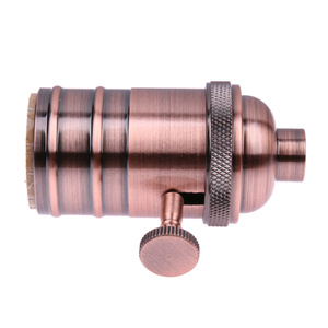 Culot d'<span class=keywords><strong>Ampoule</strong></span> Vintage Edison E27 avec Interrupteur à Bouton, <span class=keywords><strong>Support</strong></span> de Lampe à <span class=keywords><strong>Vis</strong></span> - Product Image 6