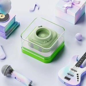 Haut-parleur portable populaire de haute qualité sonore, forme appareil photo rétro, contrôle via application 5.0, sortie 5W, A132, longue autonomie de batterie - Product Image 4