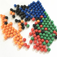 Billes en acétal POM de 1,5 mm, 1,588 mm, 1,6 mm, blanches et noires, pour points tactiles légers