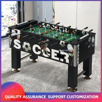 Table de football d'arcade professionnelle d'intérieur 48 pouces avec 8 tiges haute résistance et accessoires en bois d'ingénierie pour l'intérieur - Vente en gros