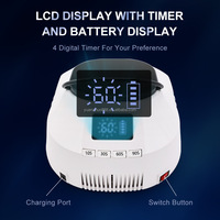 Lampe à ongles UV LED sans fil 86W rechargeable, séchoir à ongles 42 perles avec capteur infrarouge pour usage professionnel en salon de manucure