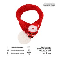 Chapeau de Père Noël et écharpe en feutre pour chat Z Pet, idéal pour les fêtes de Noël, accessoire photo pour animaux de compagnie