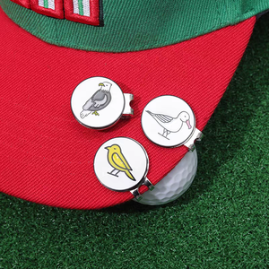 دبابيس شارة مشبك قبعة معدنية شعبية على الموضة O مشابك دبوس مينا ناعم - Product Image 5