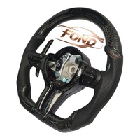 Volant personnalisé en fibre de carbone avec LED pour BMW F01, F02, F10, F20, F30, F32, F80, F82, E90, E91, E92, E93, E70, E71, E72
