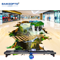 Grosir kustom tinggi lantai Printer UV Inkjet dinding vertikal Printer mesin tanah dan lantai Printer