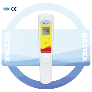 Medidor de <span class=keywords><strong>pH</strong></span> de Bolso de Alta Precisão SCITEK com Calibração de 1 a 3 Pontos, Tela LCD de Duplo Display e Membrana Sensível ao <span class=keywords><strong>pH</strong></span> Cônica - Product Image 6