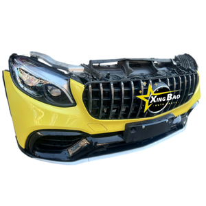 Vente en gros d'accessoires de pare-chocs de voiture d'occasion d'origine, ensemble de pare-chocs avant pour Mercedes-Benz <span class=keywords><strong>GLC</strong></span> 253 <span class=keywords><strong>AMG</strong></span> <span class=keywords><strong>63</strong></span> avec ensemble de phares - Product Image 2