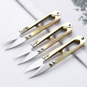 V Shaped Tailor Scissors Stainless Steel Mini Sewing Cross Stitch Cutting Tool Home Use - Product Image 3