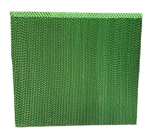 Washable 7090 Evaporative Cooling Pad Wall for poultry house greenhouse cooling air system