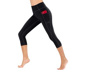 Mallas deportivas de cintura media sólidas personalizadas para mujer, mallas de entrenamiento físico, mallas sin costuras, Spandex/nailon - Product Image 2