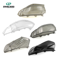 Cache-filtre à air transparent en fibre de carbone DANCARO pour moto, couvercle transparent amélioré, personnalisé pour CLICK160 CLICK/ADV/PCX/VARIO NMAX
