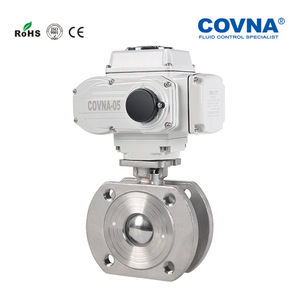 วาล์วบอลไฟฟ้า Covna ขนาด 15-200 มม. 650 ปอนด์ต่อตารางนิ้ว มาตรฐานเยอรมัน สำหรับงานน้ำแรงดันสูง - Product Image 1