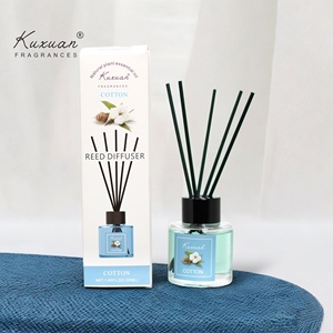 50ml New Luxury Design Private Label Transparent Glass Bottle <strong>Reed</strong> <strong>Diffuser</strong> <strong>for</strong> Home Office Bedroom Decor - Product Image 4