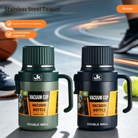 Thermos en acier inoxydable 316, grande capacité, double paroi, isolé sous vide, infuseur à thé, bouteilles de voyage portables pour l'extérieur