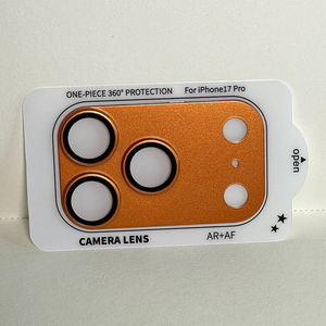 Film protecteur d'objectif d'appareil photo 9H AR AF HD transparent anti-rayures et antichoc pour iPhone 17 Series iPhone 17 Pro Max - Product Image 5