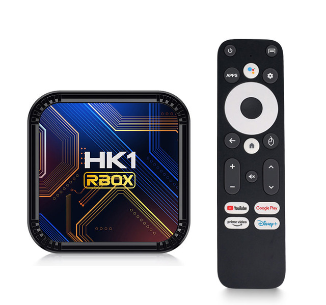 Haoyu Hk1 With Voice Remote Control Android 13 TV BOX HK1 RBOX K8S RK3528 Dual WIFI 8K Player with BT