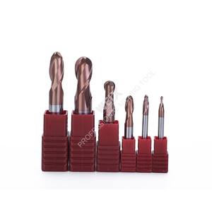 WEIX Tungsten Solid Carbide HRC50 HRC55 HRC65 Flat Square <strong>End</strong> <strong>Mill</strong> Milling Cutter Corner Radius <strong>End</strong> <strong>Mill</strong> <strong>Drill</strong> Bit - Product Image 4