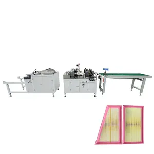 Schlussverkauf vollautomatische Auto-Luftfilter-Herstellungsmaschine Lkw-Luftfilter Papierfalttmaschine Filterfalttmaschine