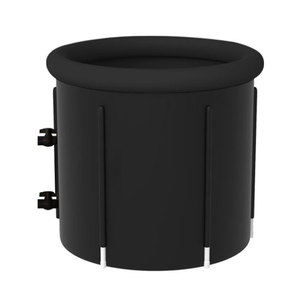 Baignoire à glace portable avec double robinet, piscine pliable pour bain froid, pour la récupération des athlètes, grande cuve à glace pour la cryothérapie en extérieur - Product Image 5