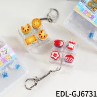 Kit de fabrication de mini-keycaps DIY pour clavier, motif animaux mignons, pour enfants, jouet artisanal fait main