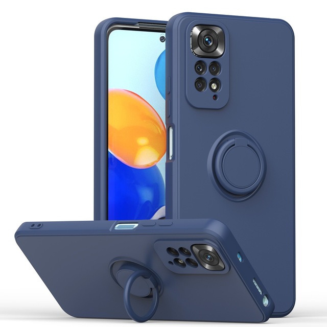 ONE FUSION G9 G60 Full Protection Kickstand Matte Anti-fingerprint Case TPU & PC Material Phone Case