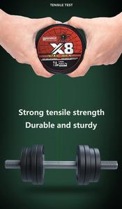 Wholesale X8 100m 150m 5 Colors <strong>Fishing</strong> Line 8 Braided Pe Line Anti Bite Sea <strong>Fishing</strong> Braided Fish <strong>Thread</strong> - Product Image 6